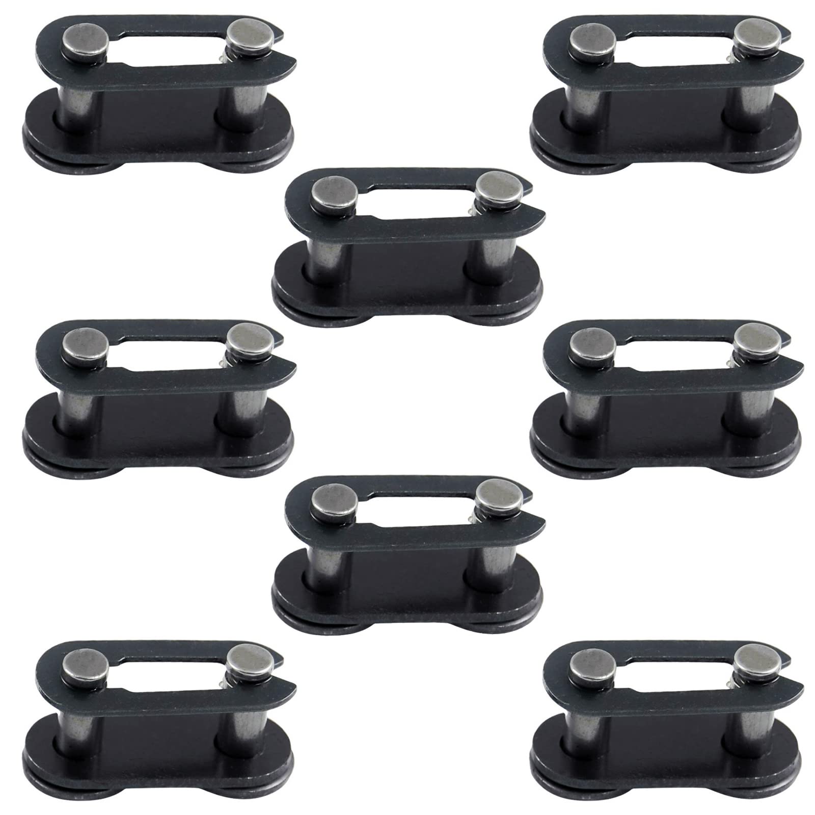 #420 Chain Master Link Carbon Steel Heavy Duty For 50Cc 70Cc 90Cc 110Cc 125Cc Dirt Bike Quad Buggy Mini Bike Pit Atv Scooter 8Pc