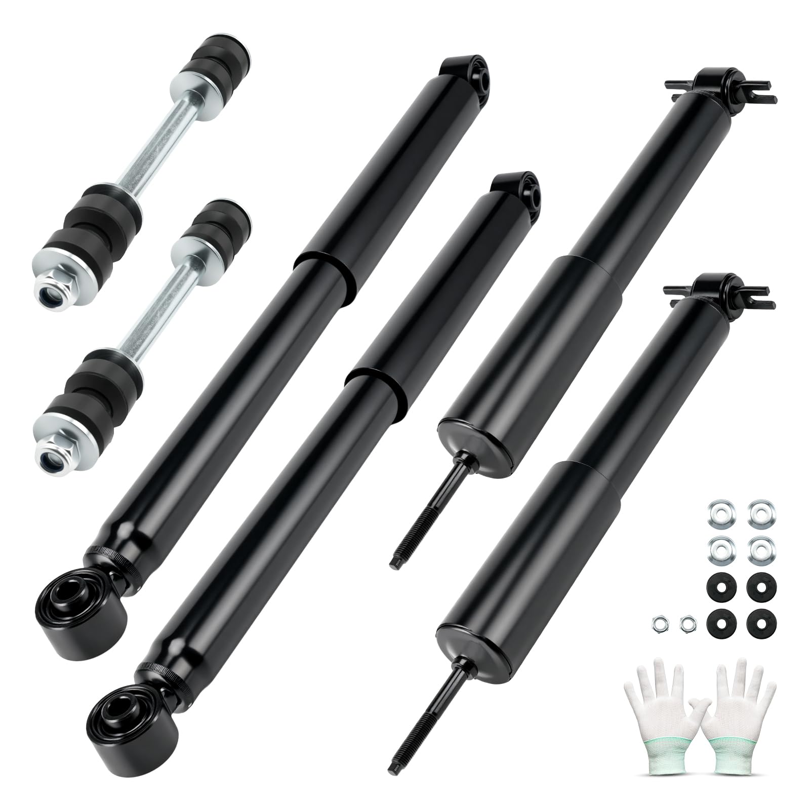KAX Complete Strut Assembly & Shock Absorber 32326,37150,K80631 for Silverado 1500 1999-2006,GMC Sierra 1500 1999-2006,Silverado