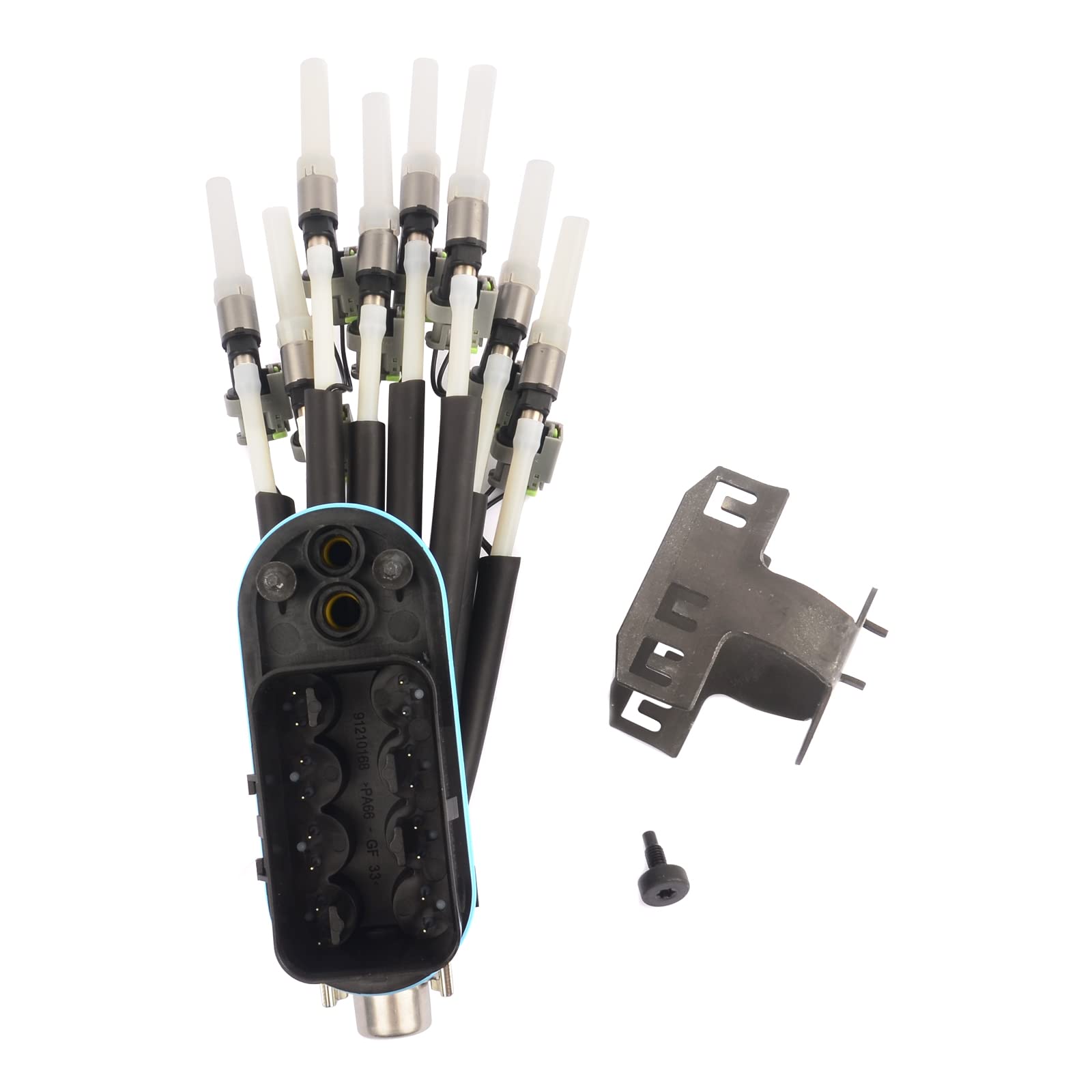 FJ504 Spider Fuel Injector wi/ 8 Cylinder Compatible with Chevy Pickup V8 5.0L 5.7L 1996-2000 25340347 17114163 FJ10566