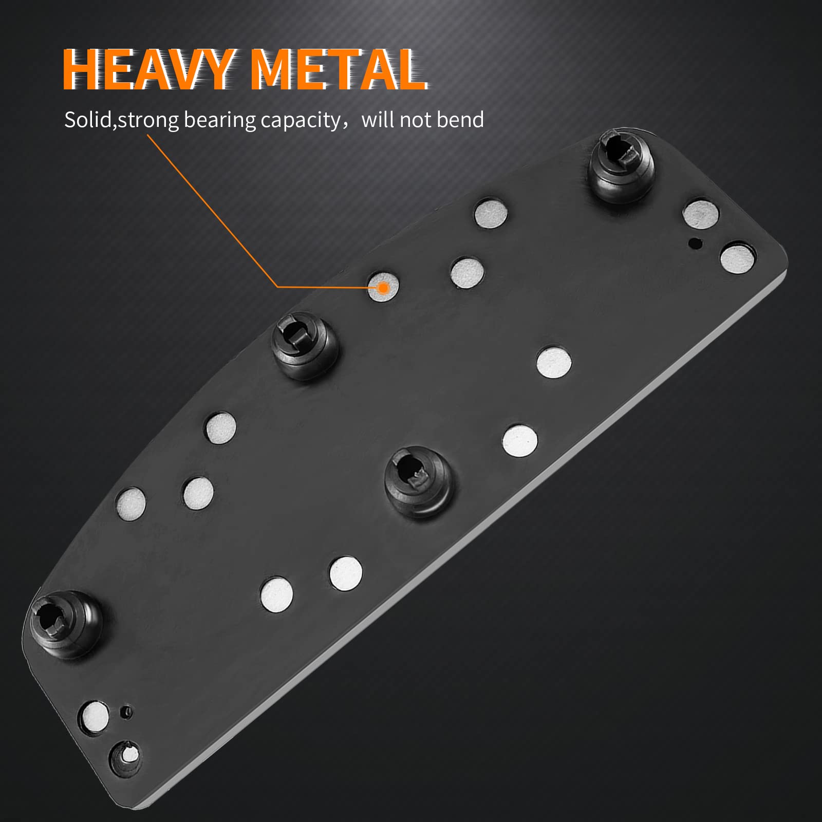 Eumti Motorcycle Front Rubber Driver Rider Insert Footboard Wide Foot Pegs Pedals Foot Boards Pad Compatible With Harley Touring