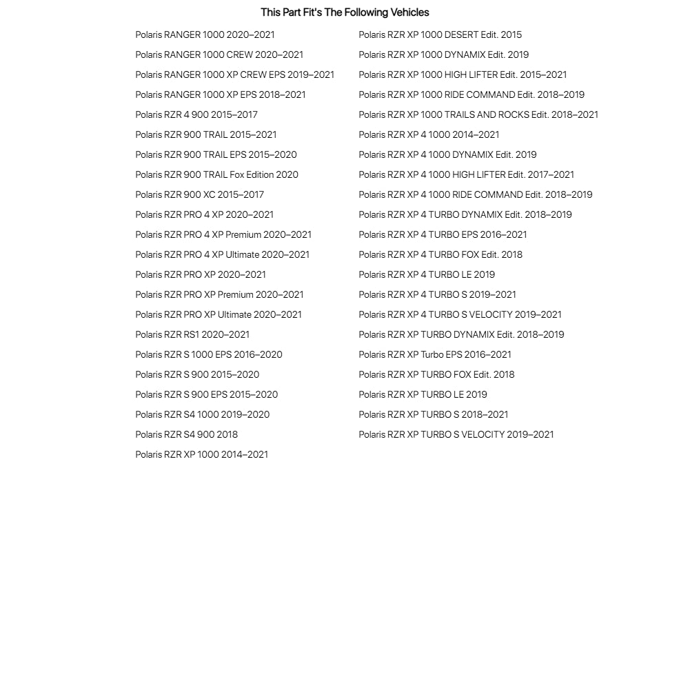 Tusk Ftvwh009 In-Line Auxiliary Power Plug