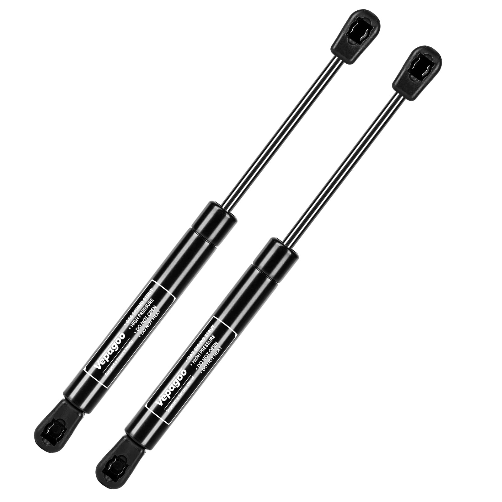 10 Inches 35 Lb/156N Gas Shocks Struts Lift Supports Compatible With Truck Pickup Tool Box Lid Rv Door, Set Of 2 Vepagoo