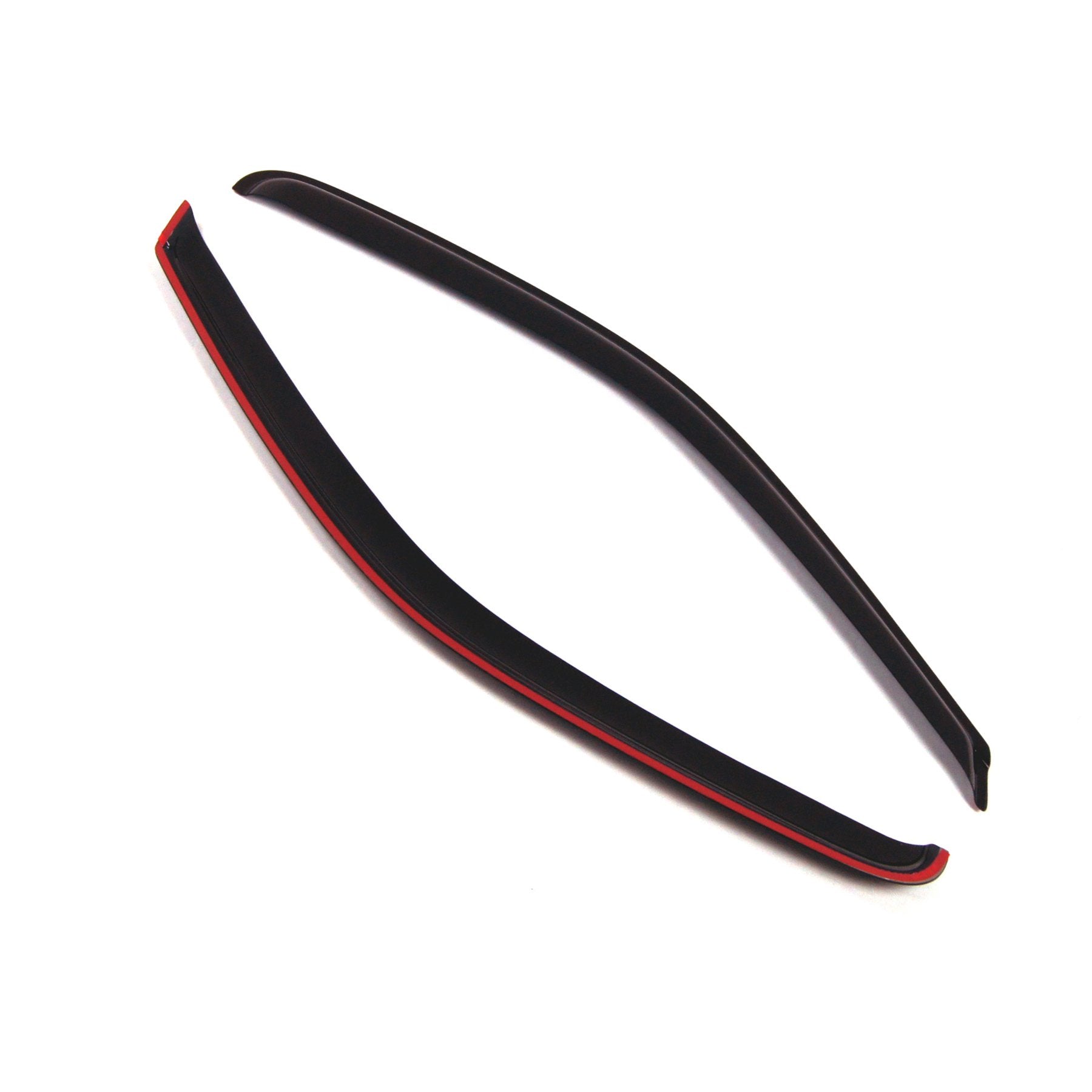 Tuningpros Window Visor Compatible With 1997-2004 Pontiac Trans Sport, Dgwv2-086-2 Outside Mount Deflector Rain Guard Dark Smoke