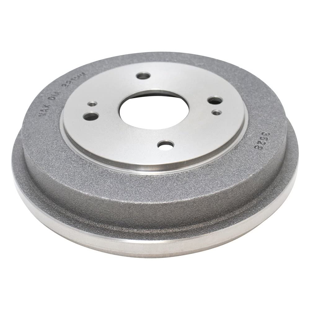 Trq Rear Brake Drums Left & Right Pair Set Of 2 For 90-02 Honda Accord