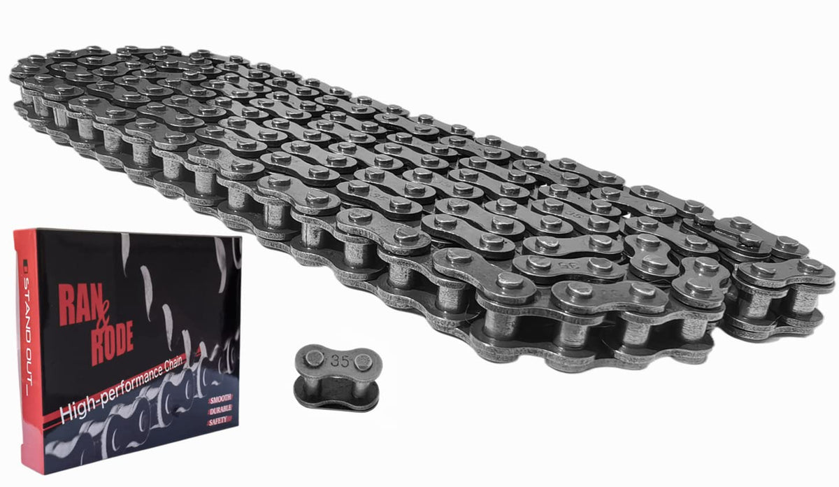chain for a coleman mini bike Replacement Drive Compatible with CT100U 98cc 100cc 3HP Trail Part : Automotive deserving your trust. Ran&Rode #35 Chain 140 Links