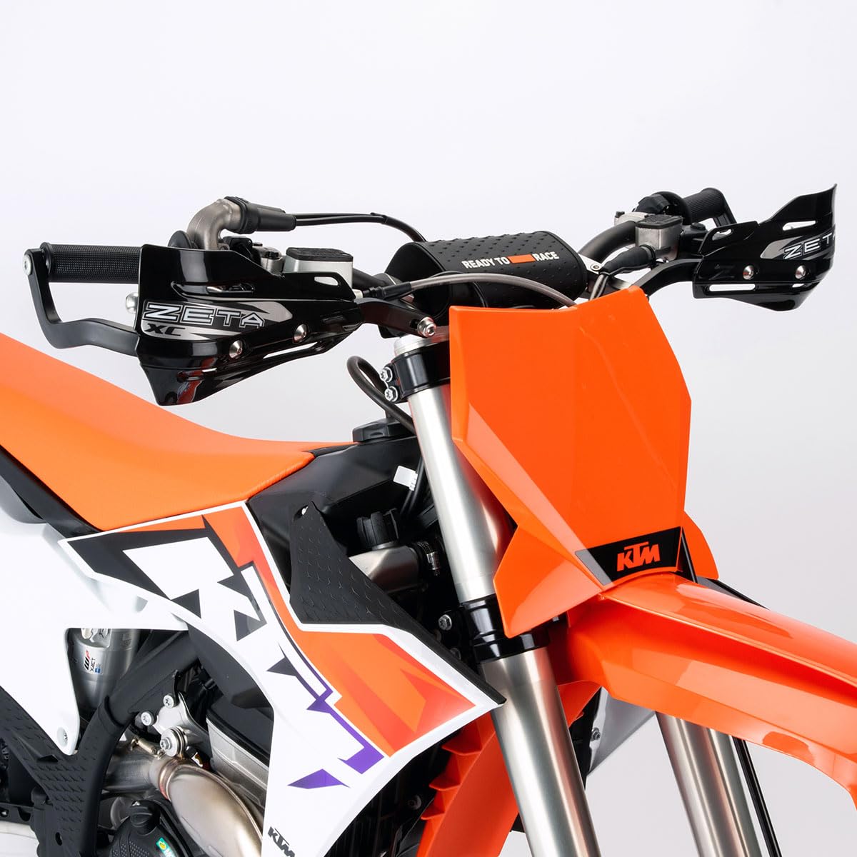 Zeta - Ze72-5019 - Armor Handguard Xc Kit For 28.6Mm Bar Black/Black