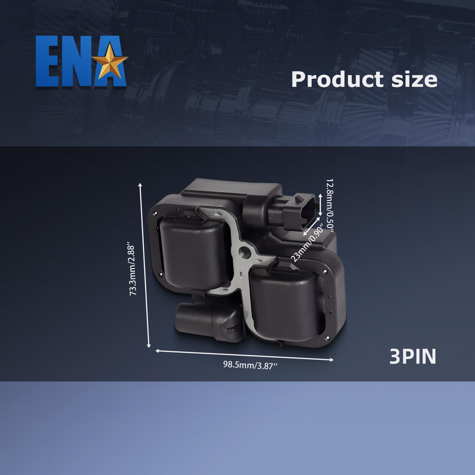 Ena Set Of 6 Ignition Coil Pack Compatible With Mercedes-Benz E320 E430 E500 Cl500 C280 C320 Clk430 Clk500 C43 C55 G500 Ml320 Ml