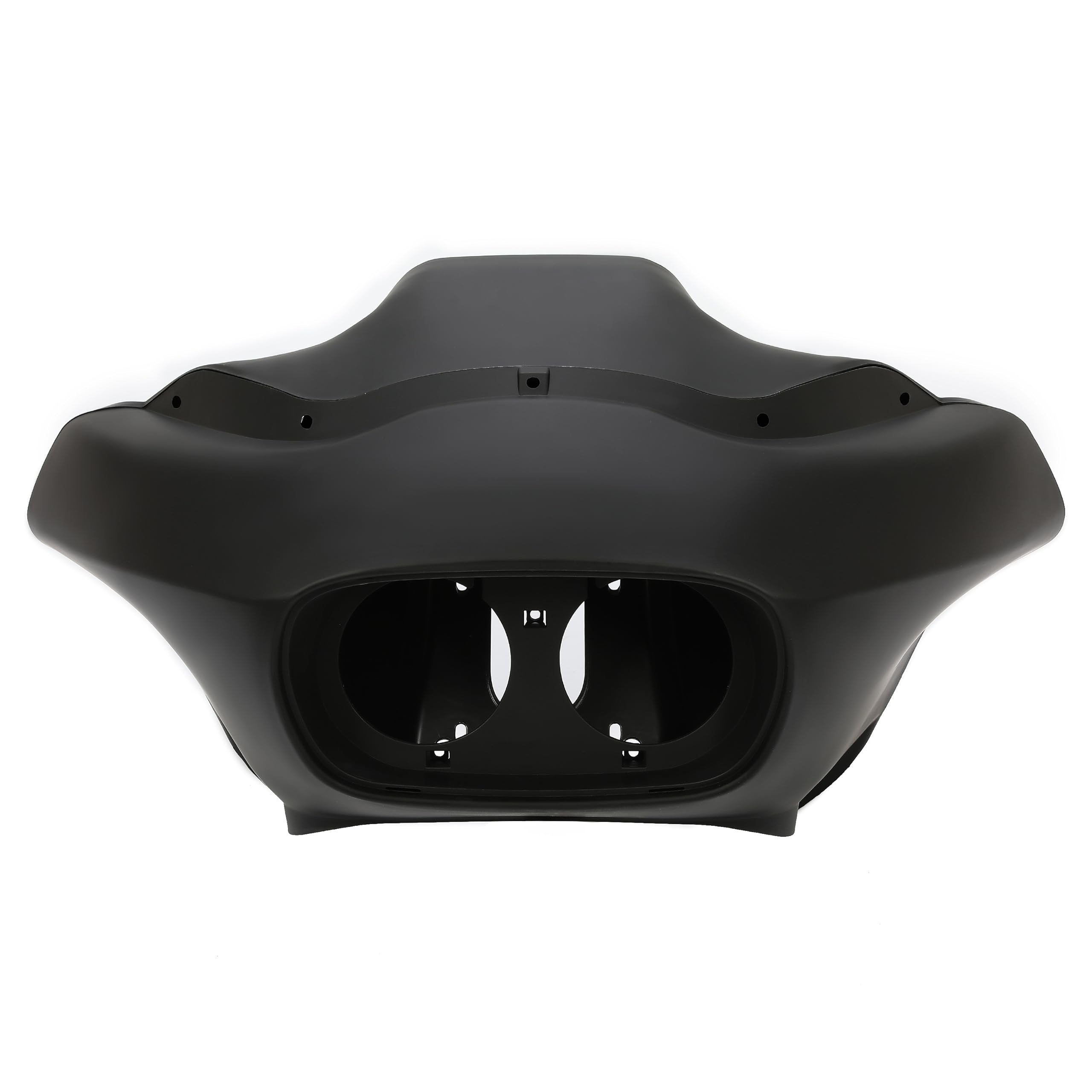 KUAFU Matte Black Inner & Outer Headlight Fairing Compatible with 1998-2013 Harley Davidson Road Glide CVO FLTR Motorcycle Front