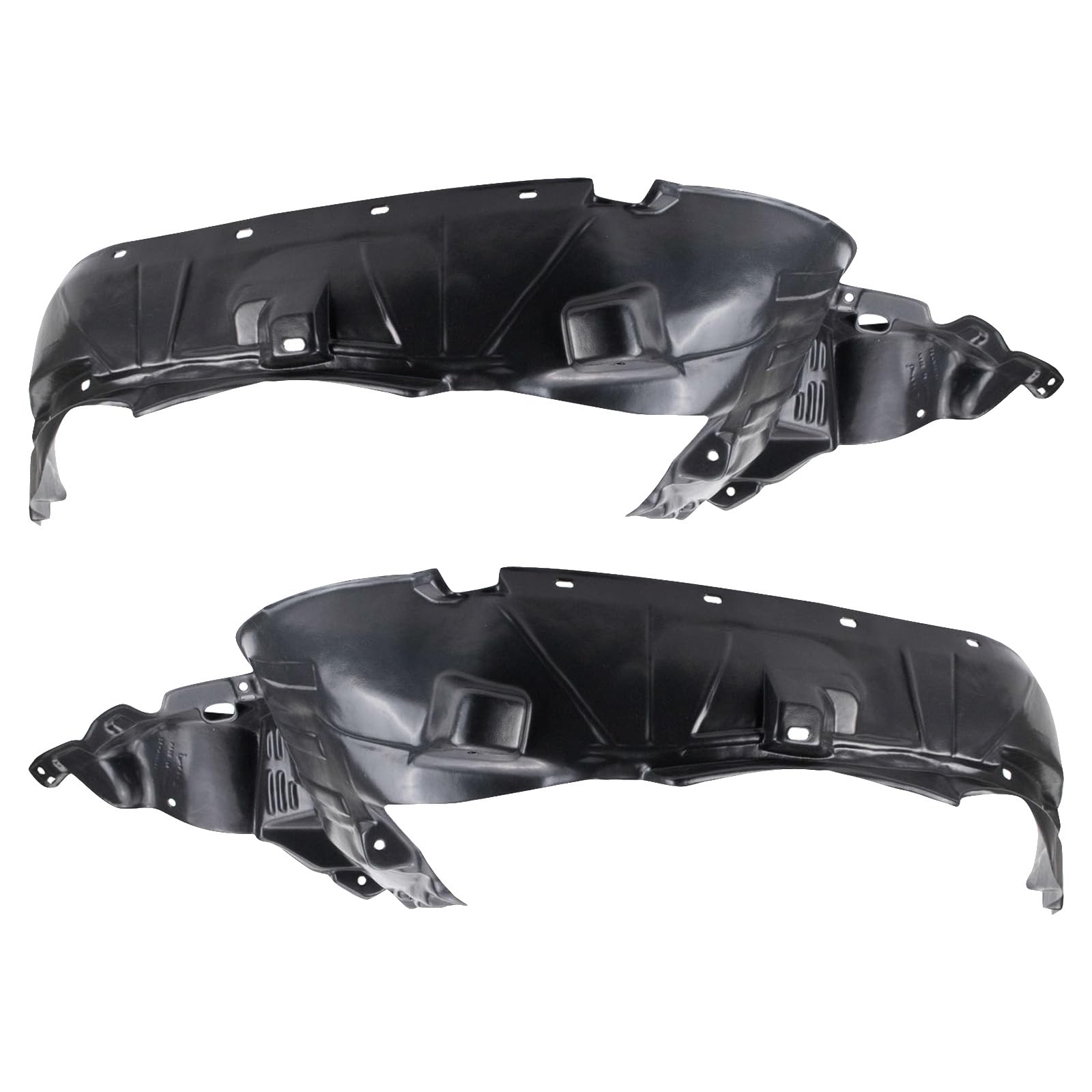 Trq Inner Fender Liner Set Compatible With 2001-2006 Acura Mdx Ac1248112 Ac1249112 Ac1250101 Ac1251101