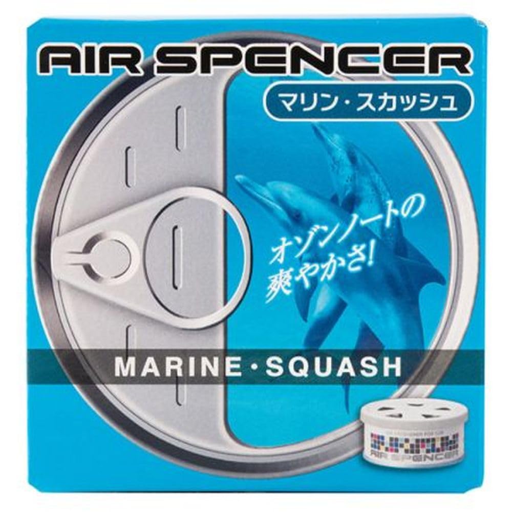 Air Spencer Air Freshener JDM A19, Marine Blue, 1 Count, Ideal for Cars and Marine Use