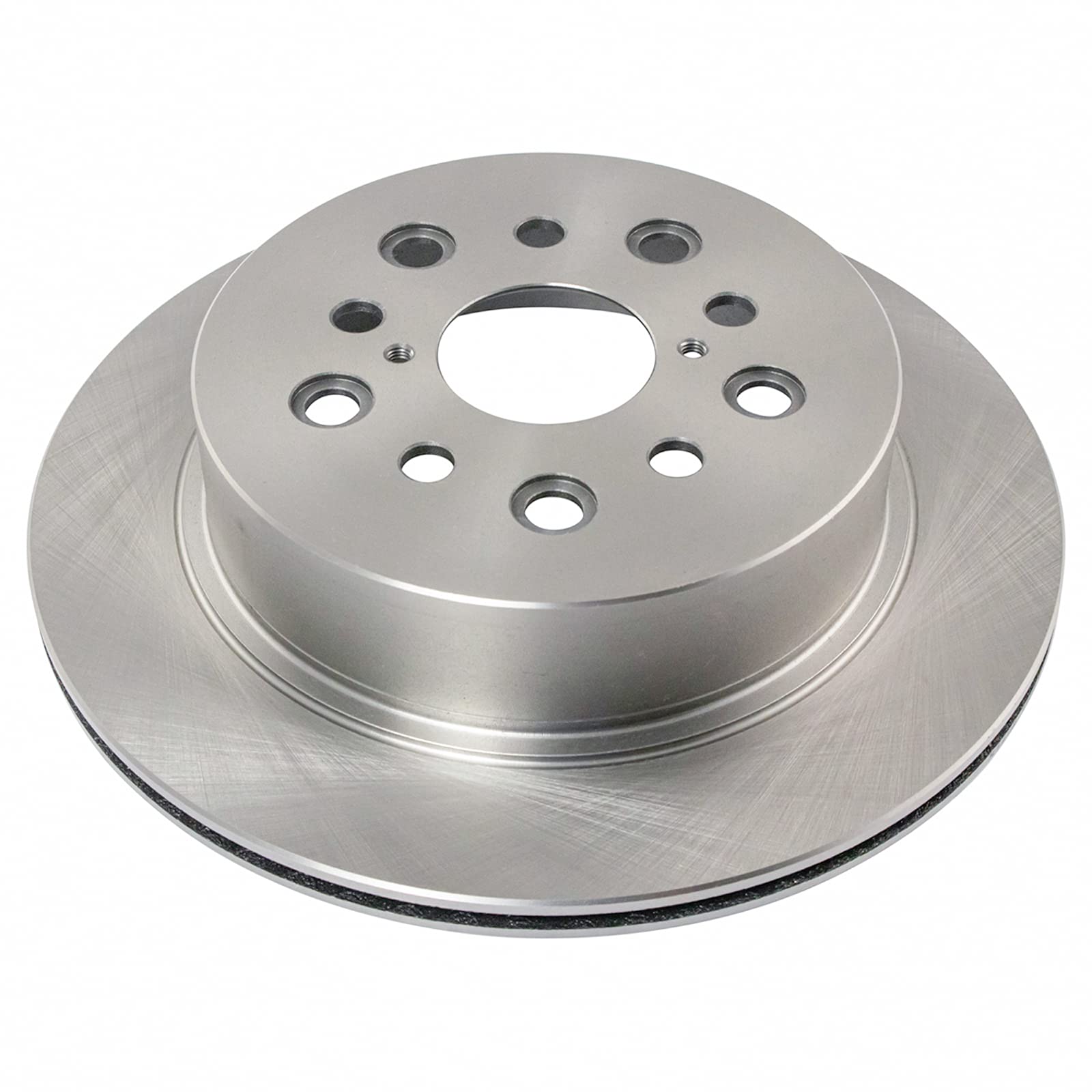 Trq Rear Brake Rotors Set Vented Compatible With 2001-2006 Lexus Ls430