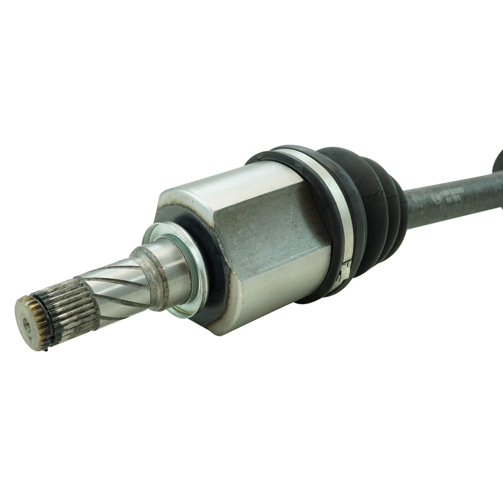 Trq Front Cv Axle Shaft Assembly Set Compatible With 2005-2009 Mazda 3