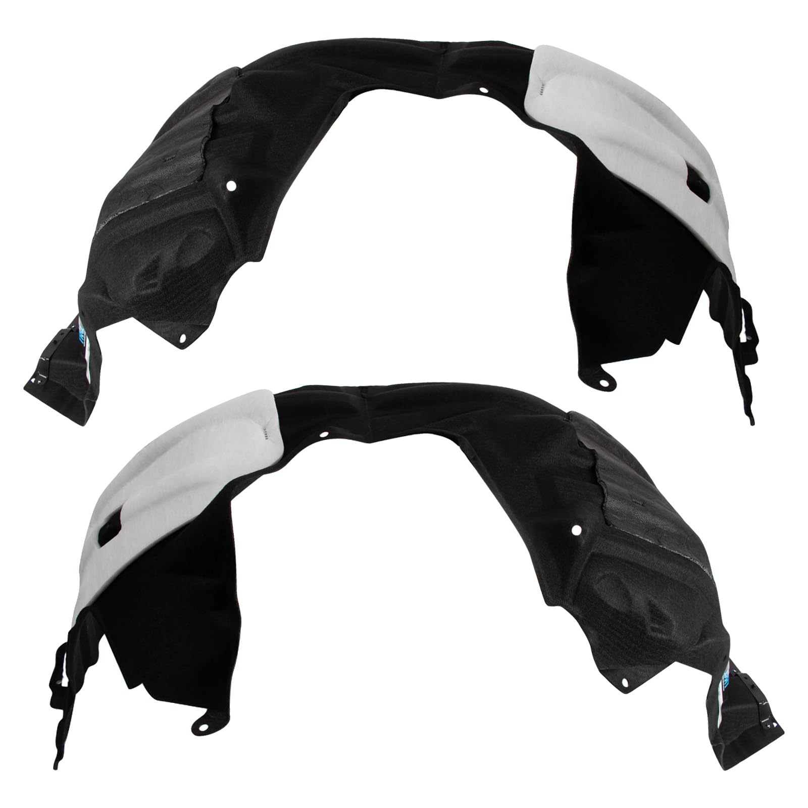 Trq Inner Fender Liner Set Compatible With 2021 Toyota Venza To1248250 To1249250