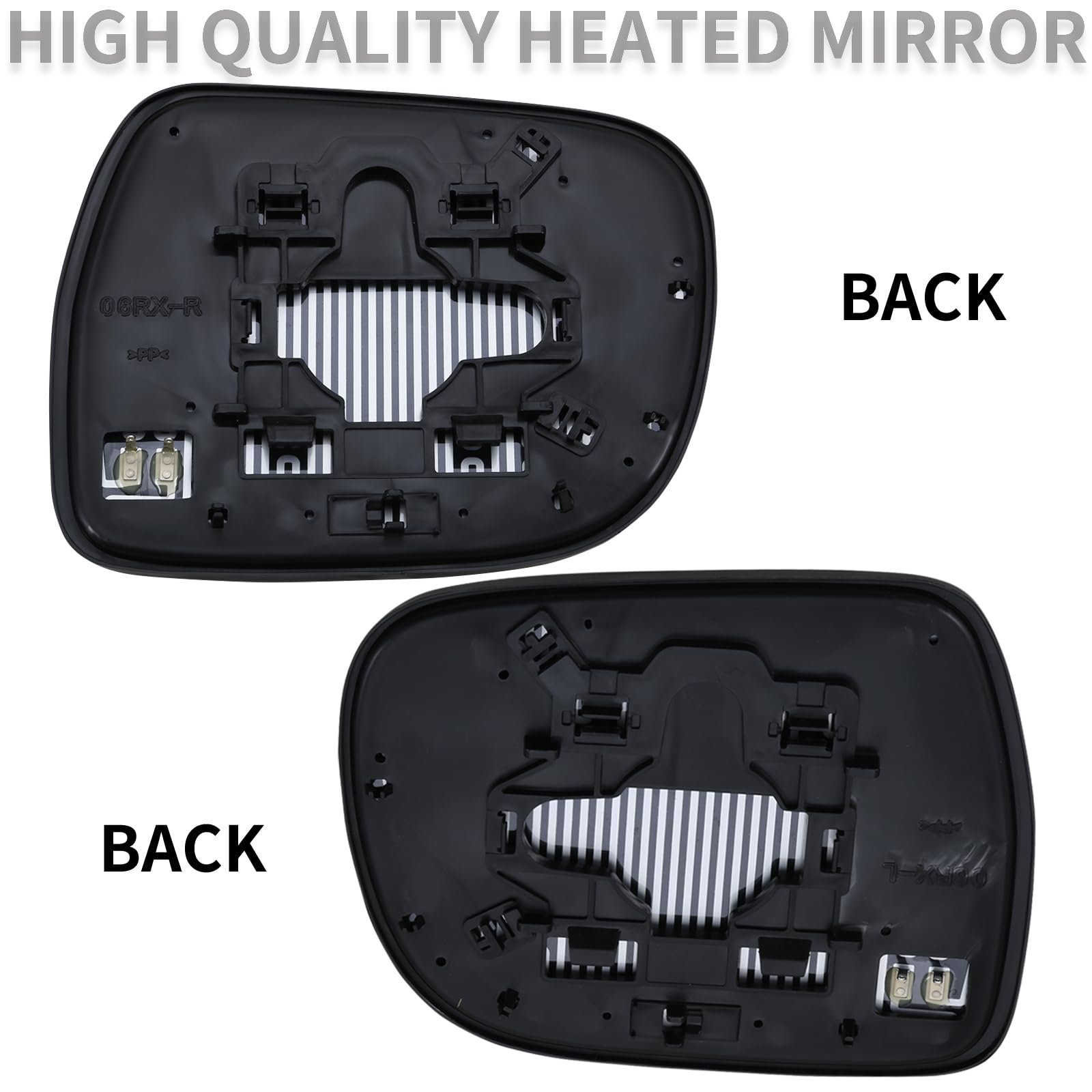 LOIYLLEN Driver Side and Passenger Side Mirror Replacement for Lexus RX330 2004-2006 RX350 2007-2009 RX400h 2006-2009 - Mirror G