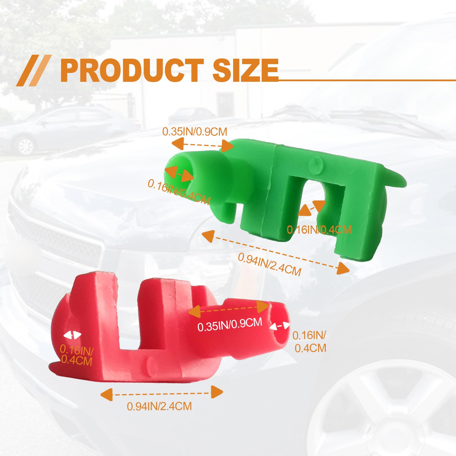 5 Pair Tailgate Handle Rod Clip, Left And Right Handle Rod Door Lock Clip Compatible With Chevy Silverado Gmc Sierra 88981030 88