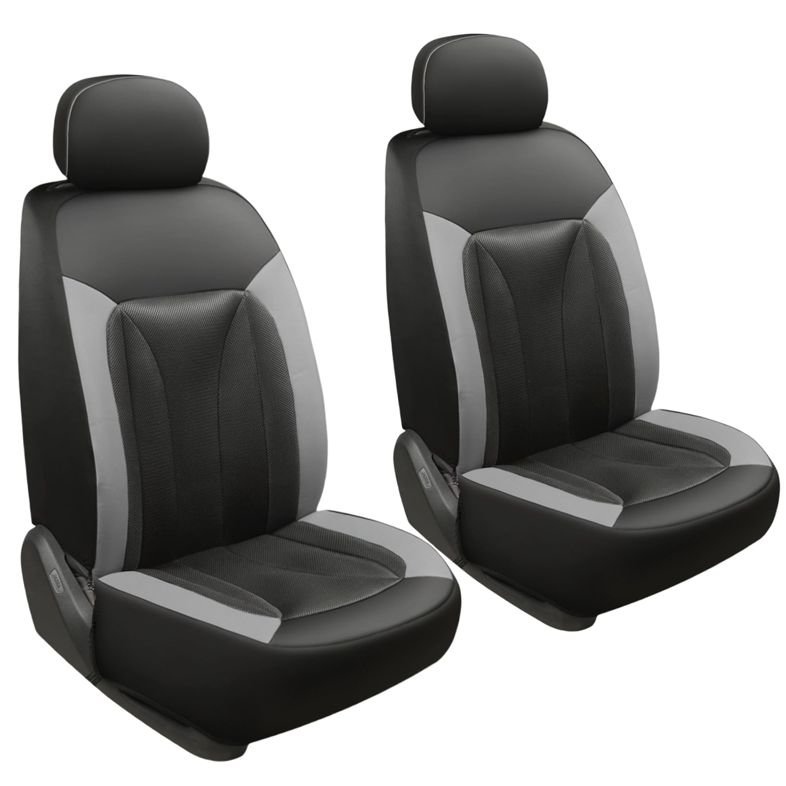 GIANT PANDA Front Car Seat Covers, 3D Air Mesh Bucket Seat Covers for Cars, Trucks, Jeep, Van, SUV, Pickup, Airbag Compatible (G