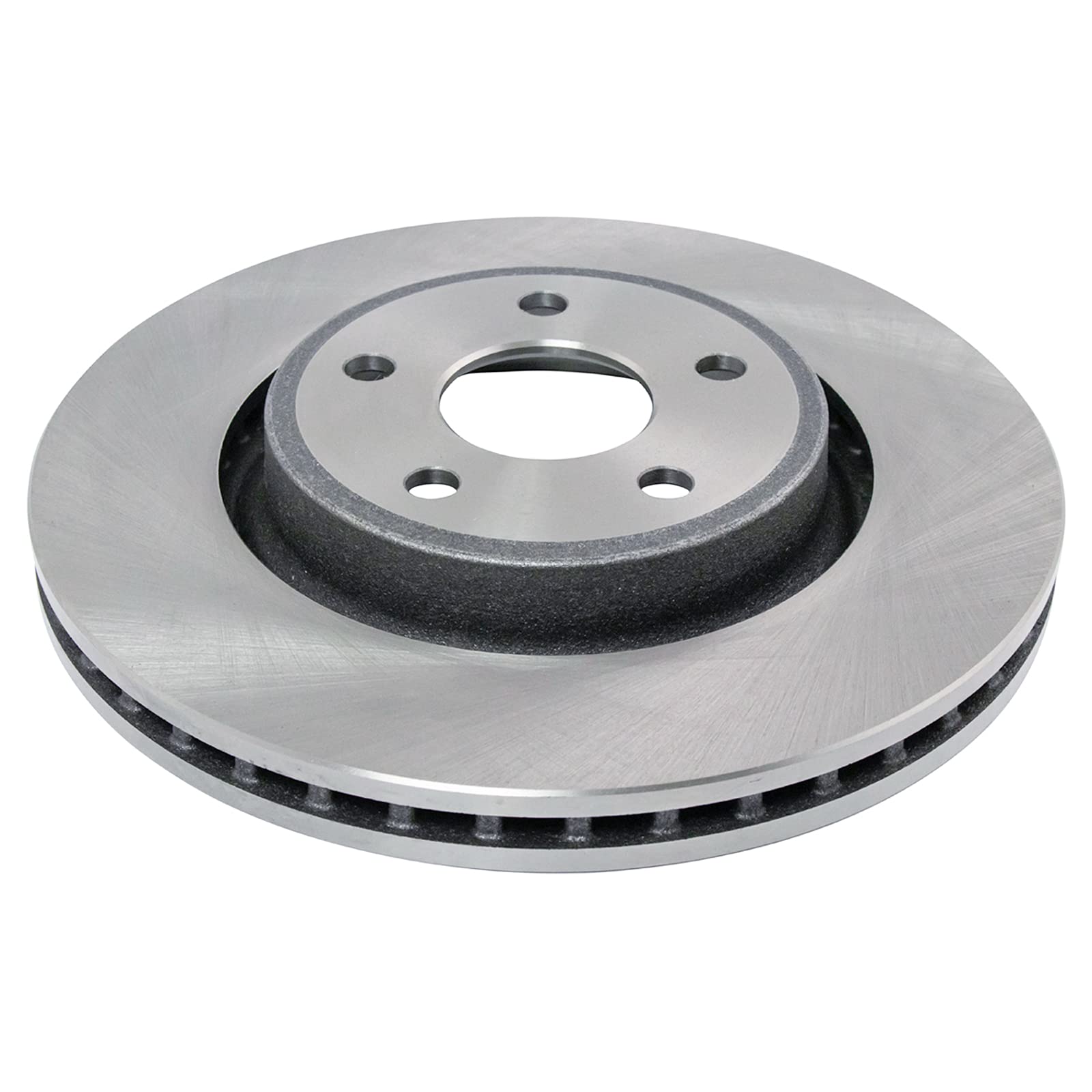 Trq Brake Pad & Rotor Kit Semi-Metallic Front Compatible With 2011-2016 Dodge Durango Jeep Grand Cherokee