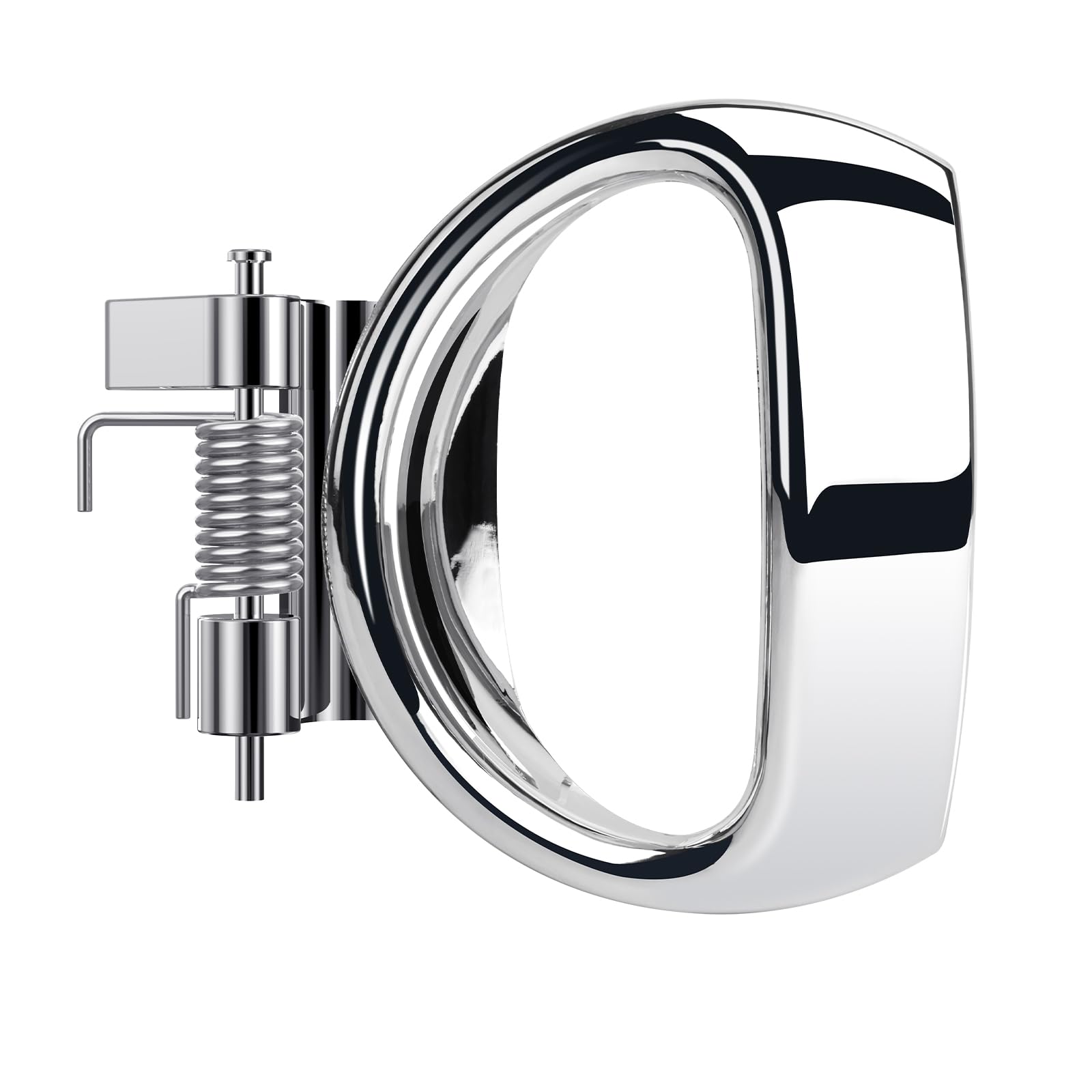 Faersi Inside Interior Chrome Door Handle Passenger Right Side Replacements For 2006-2011 Chevrolet Hhr #19299613 (Silver)