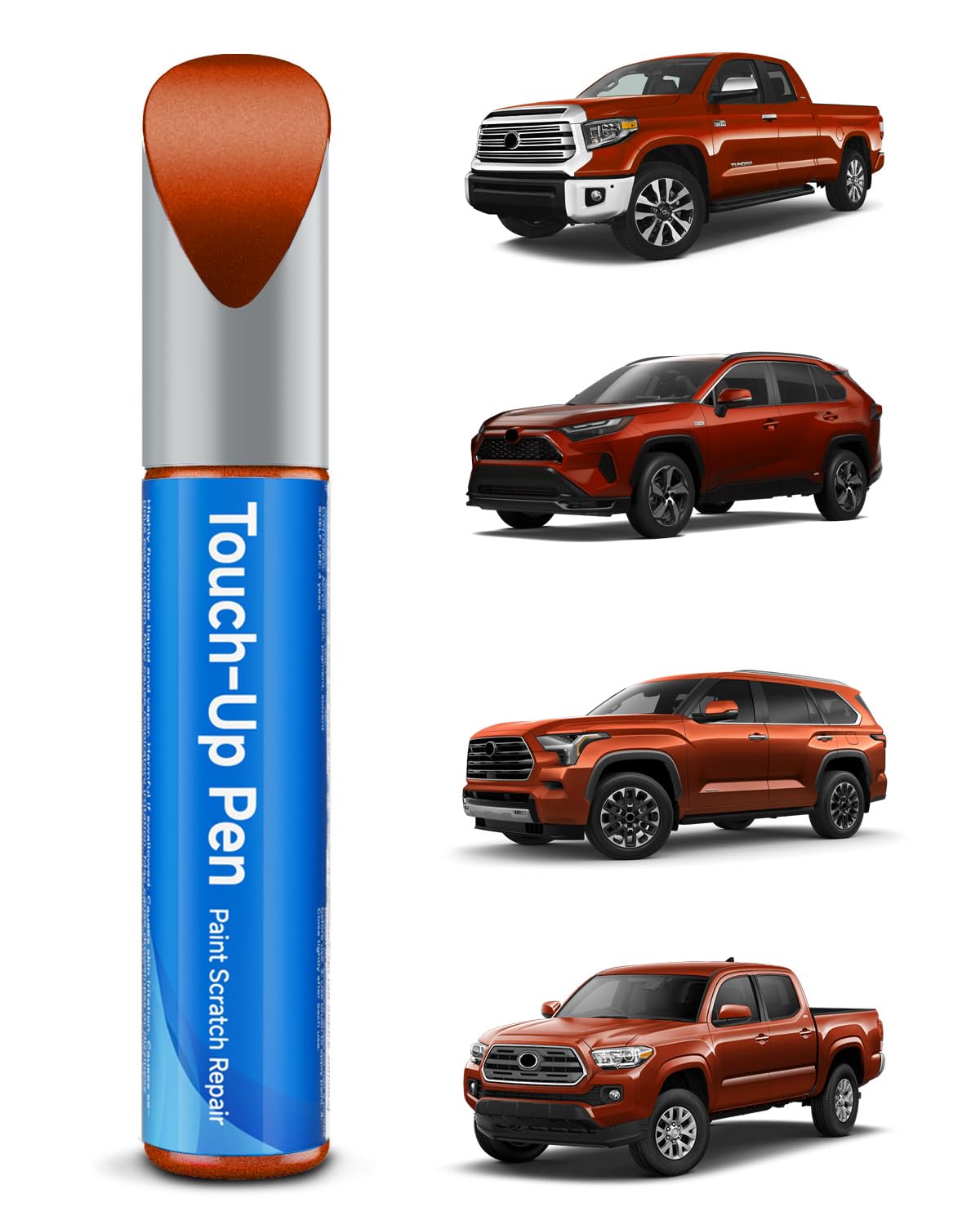 Touch Up Paint Compatible with Toyota Exact Match Touch Up Paint Car Scratch Repair (Inferno(4X0))
