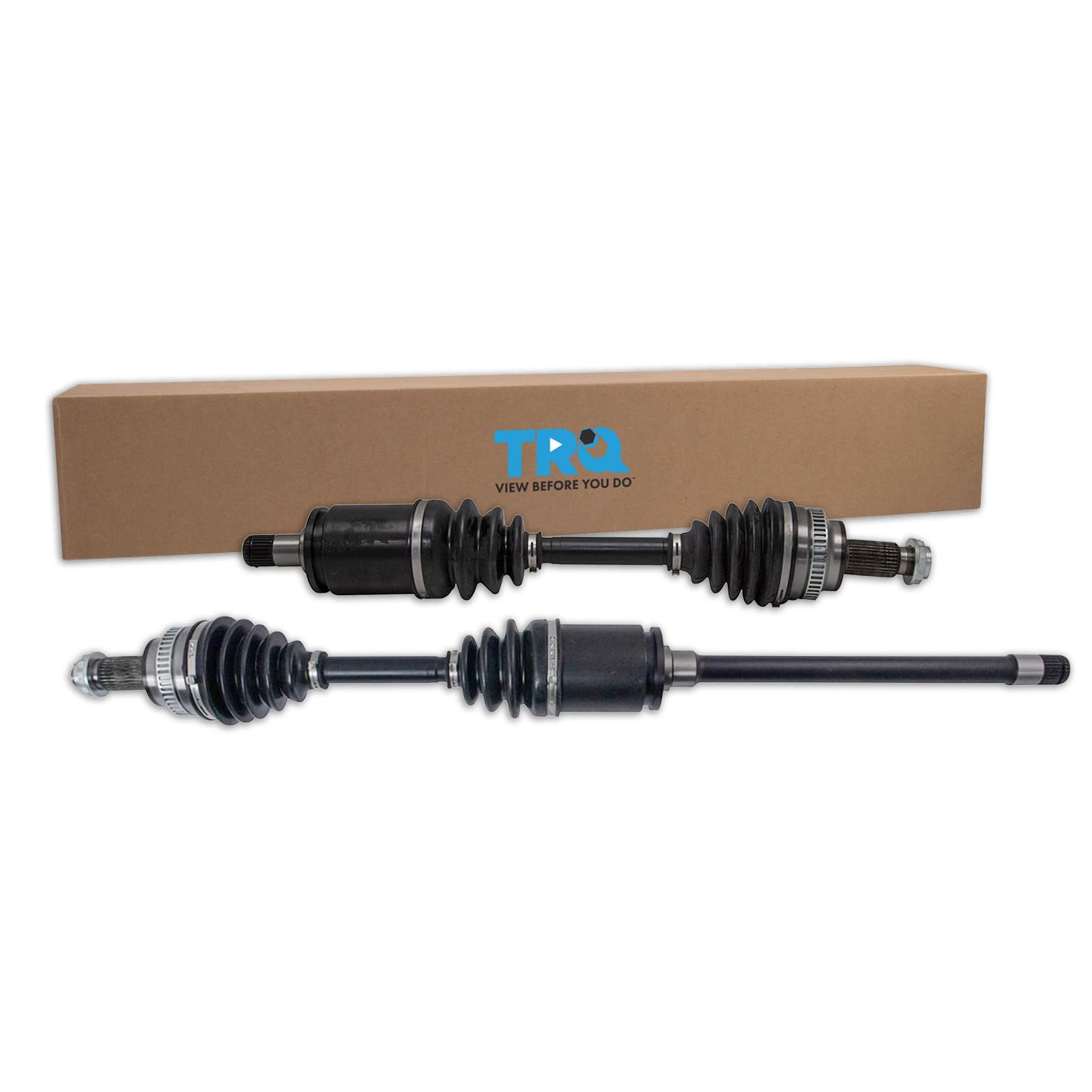 Trq Front Cv Axle Shaft Assembly Set Compatible With 2006 Bmw 325Xi 2009-2012 328I Xdrive 2007-2008 328Xi 330Xi 2009-2013 335I X