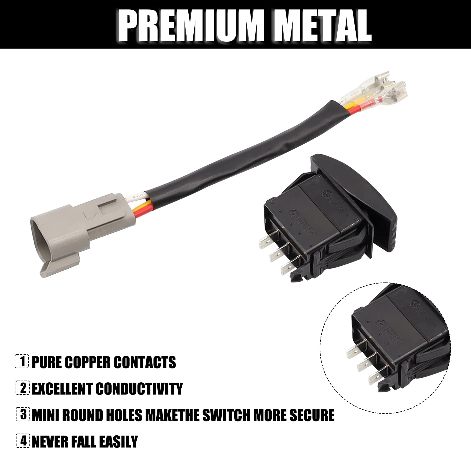 Cartclan Forward Reverse Switch, Suitable For Yamaha G22, G29, Drive Golf Carts # Ju2-H2917-00-00