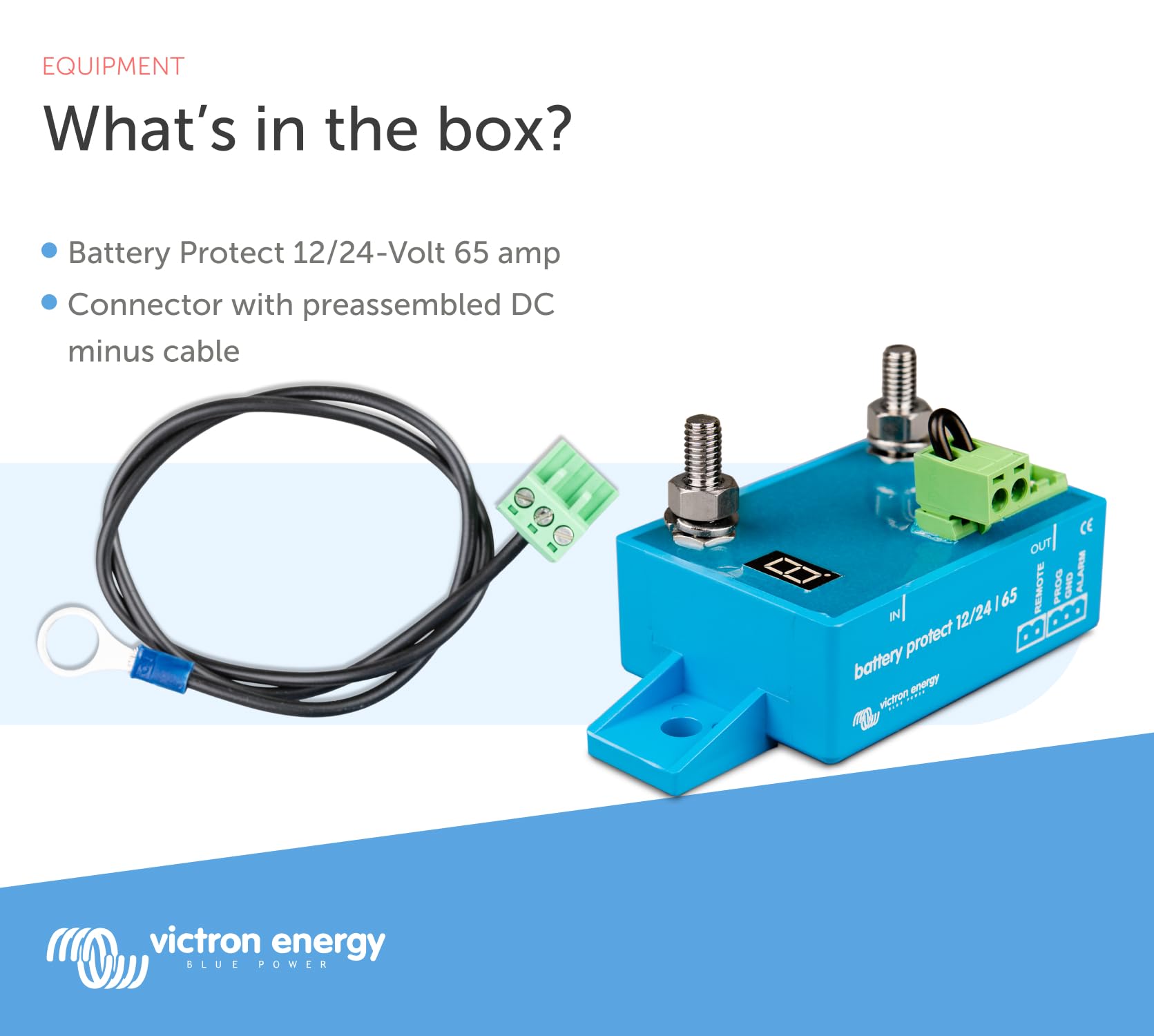 Victron Energy Batteryprotect 12/24-Volt 65 Amp