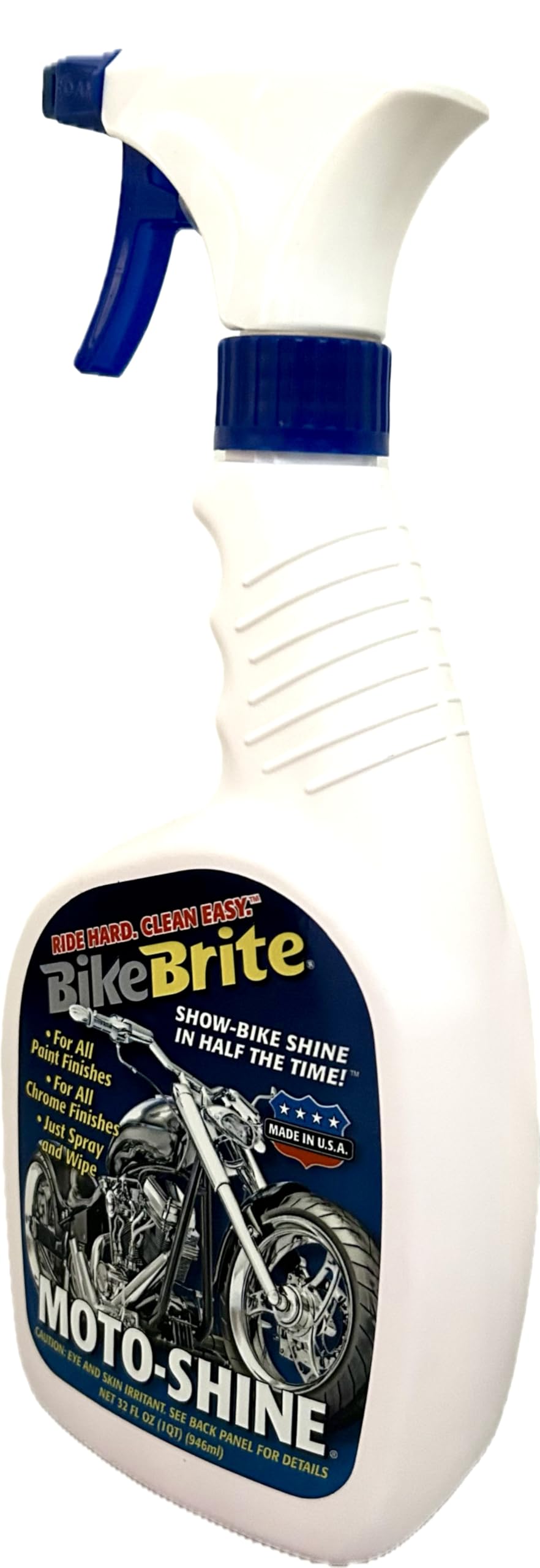Bike Brite Moto Shine Motorcycle Cleaner, 32 fl. oz., Pink, Model MC25000
