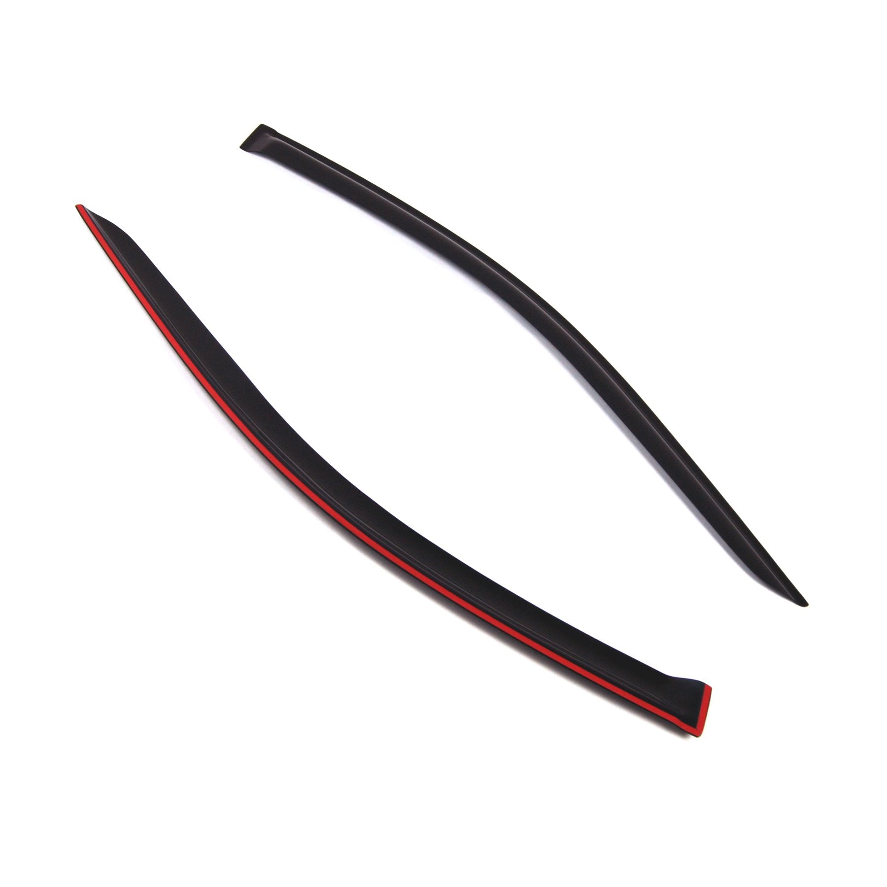 Tuningpros Outside Mount Window Vent Visors Rain Guards Compatible With Honda Accord Coupe 2003-2007 | Side Window Wind Deflecto