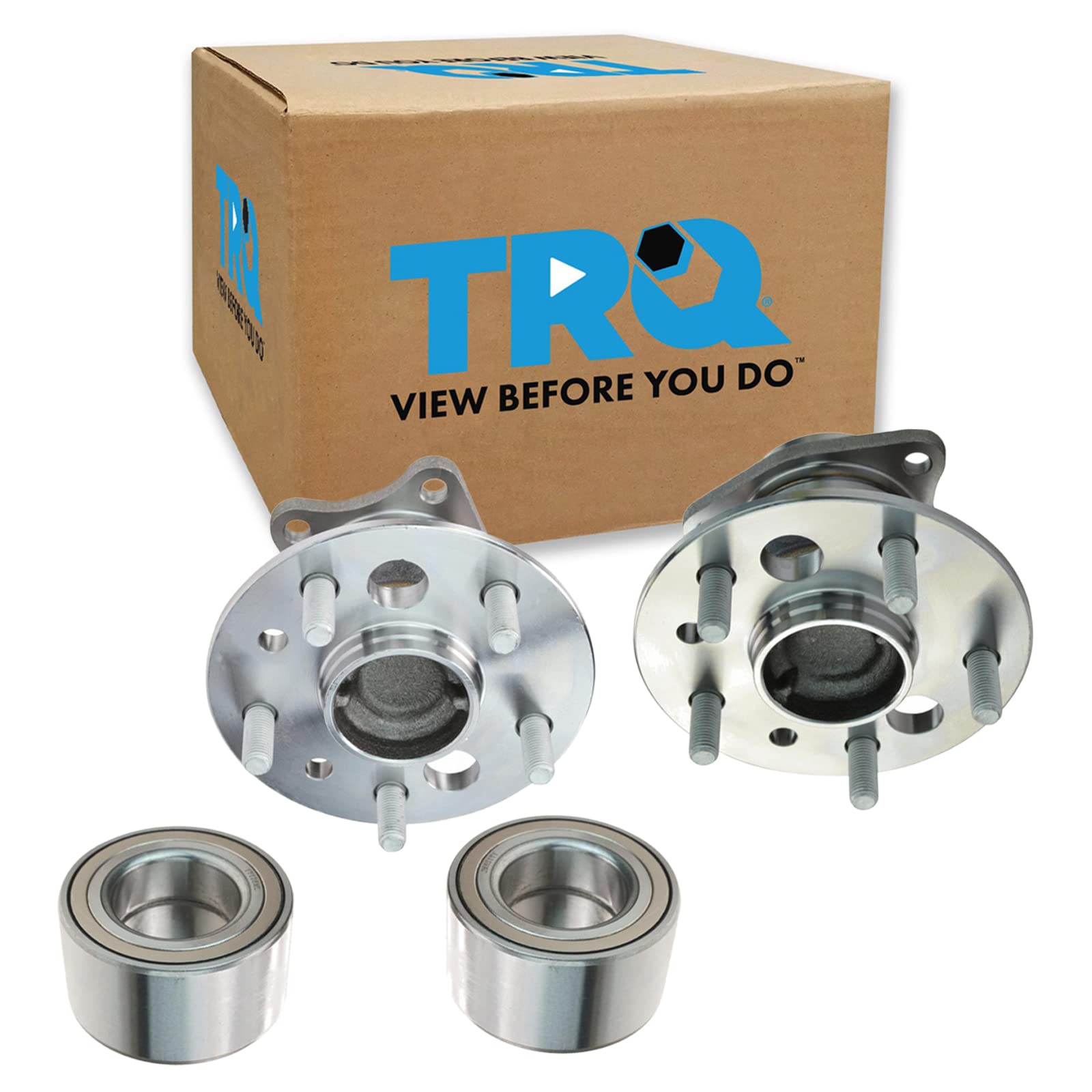 Trq Wheel Hub Bearings Assembly Set Compatible With 2004-2006 Lexus Es330 2007-2012 Es350 2005-2012 Toyota Avalon 2004-2011 Camr
