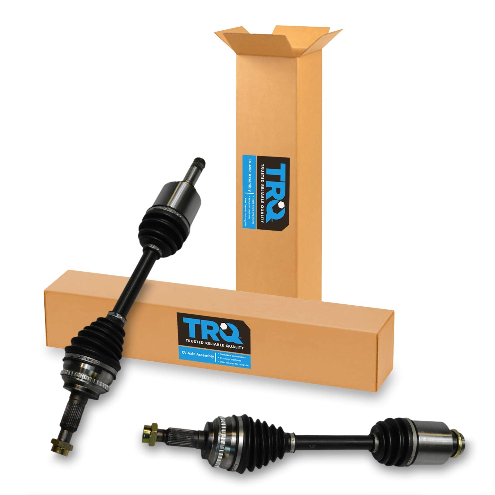 Trq Front Cv Axle Shaft Assembly Set Compatible With 2007-2014 Ford Edge 2007-2015 Lincoln Mkx