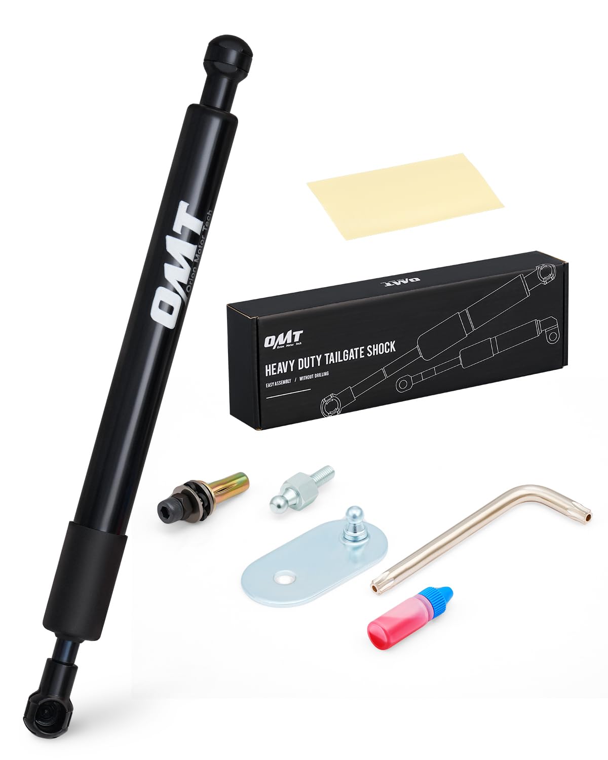 Orion Motor Tech Truck Tailgate Assist, Pickup Tailgate Lift Assist Kit Compatible With 1997 1998 1999 2000 2001 2002 2003 Ford F150, 1999 To 2016 F250 F350 Super Duty, & 2010 To 2016 F450 Super Duty