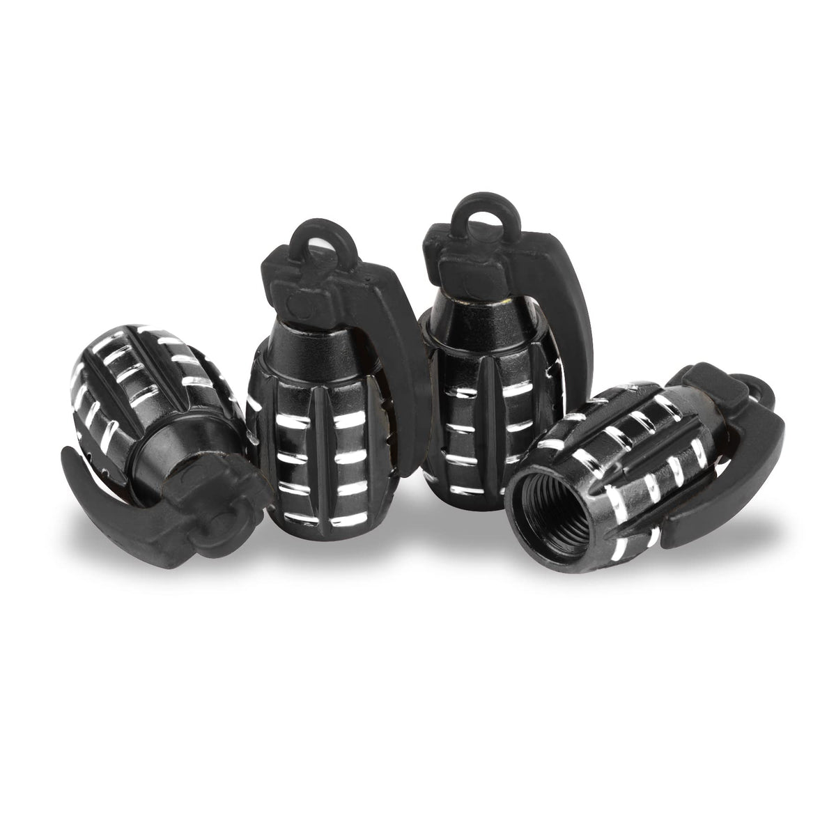SINGARO Car Tire Valve Stem Cap, Personalized Tire Valve Stem Cap Exterior Accessories, Universal for Car, Truck, SUV, Motorcycl