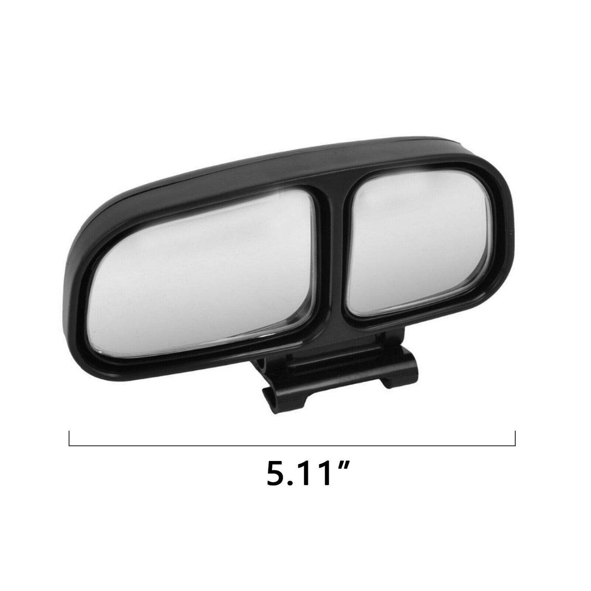 Xotic Tech Blind Spot Mirror, 5'' Black Dual Rectangle Adjustable Wide Angle Rea WBCARB075DVCZCF