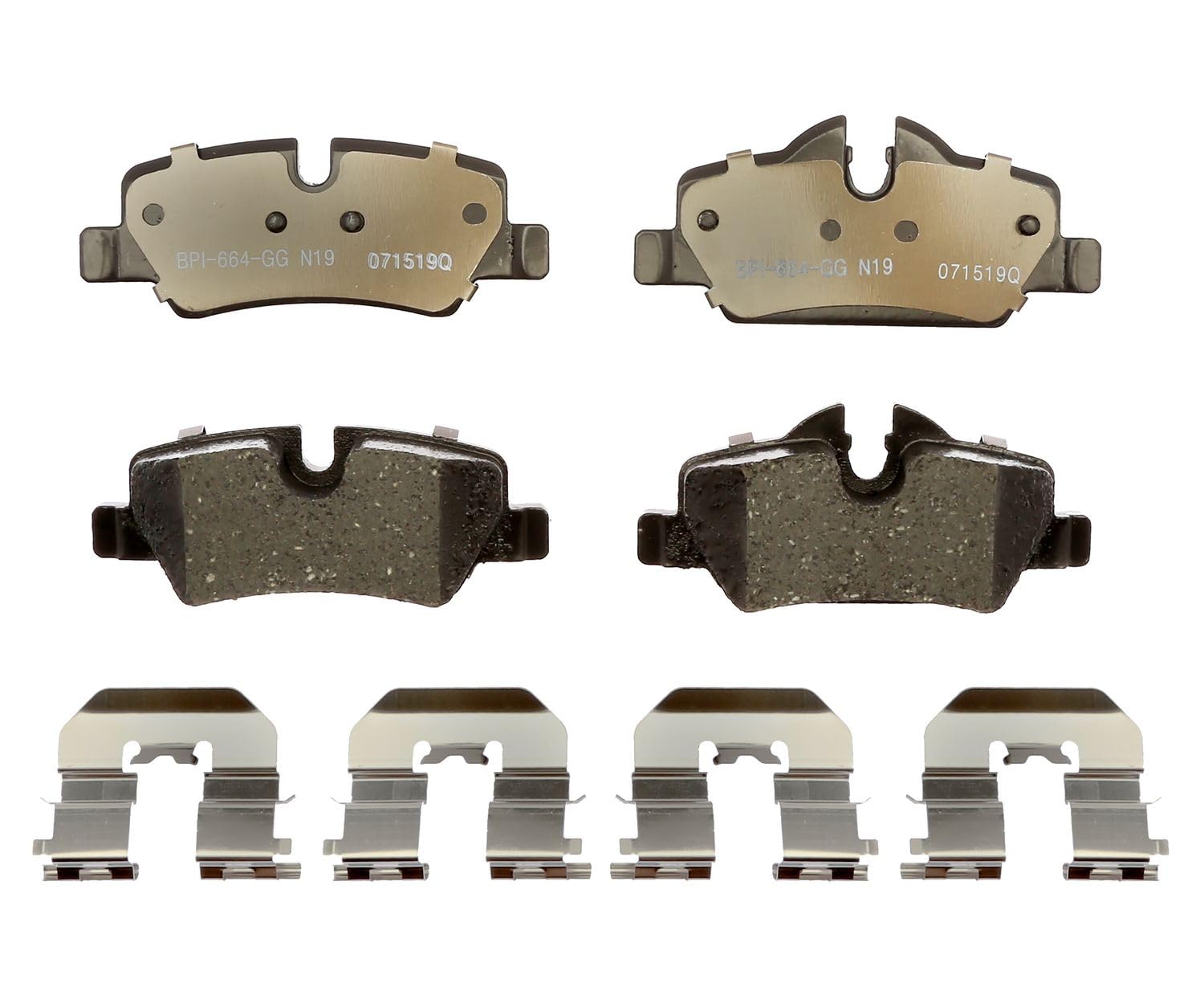 Raybestos R-Line Brake Pads Mgd1800Ch Brake Pad Set