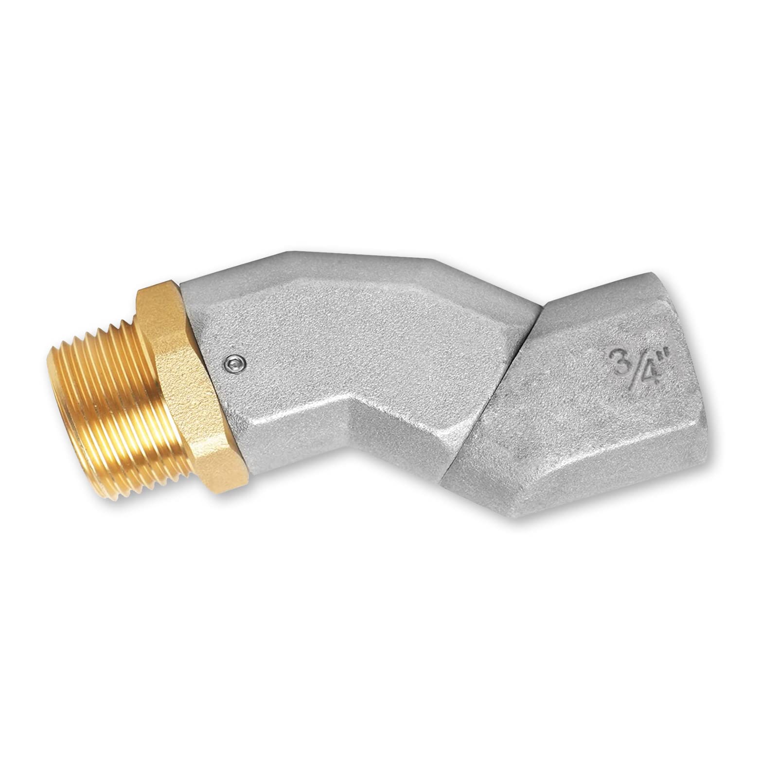 3/4 Inch Npt Fuel Hose Swivel 360 Rotating Connector For Fuel Nozzle Multi Plane Fuel Plane Swivel