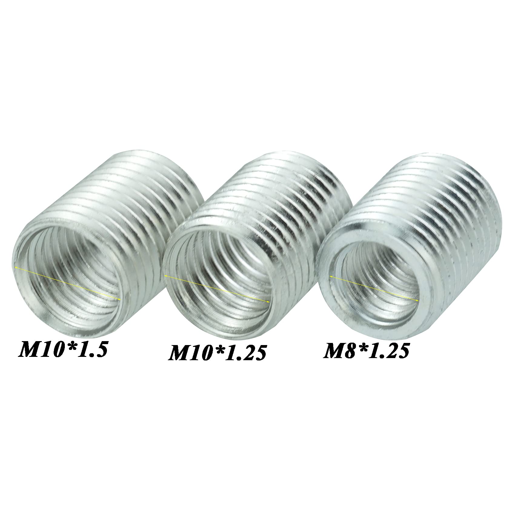 Abfer Shift Knob Adapter Car Gear Stick Shifter Replacement Kits Accessories for Most Vehicle Truck, M8&1.25, M10&1.25, M10&1.5