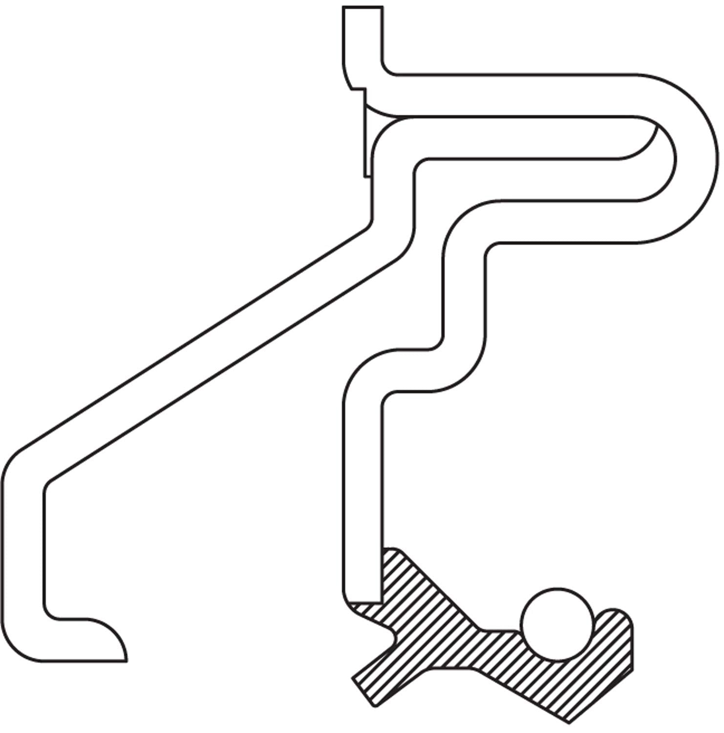National 3543 Multi-Purpose Seal For Chevrolet Cruze