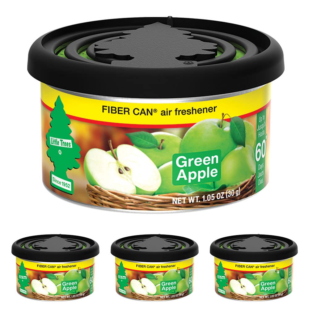 Little Trees Car Air Freshener. Fiber Can Provides A Long-Lasting Scent For Auto Or Home. Adjustable Lid For Desired Strength. G