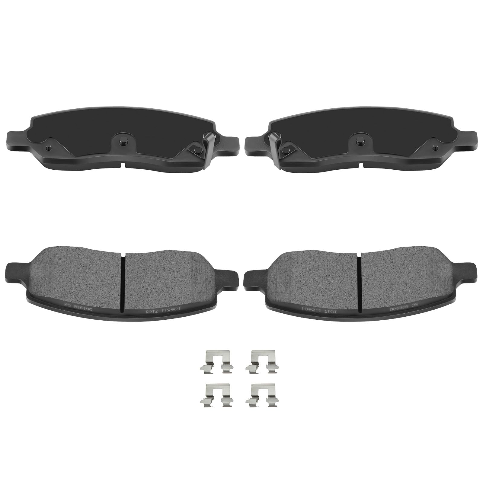AUTOMUTO 4PCS Rear Ceramic Disc Brake Pads Set D1172 For Buick Lucerne 2006-2011,For Cadillac DTS 2006-2011