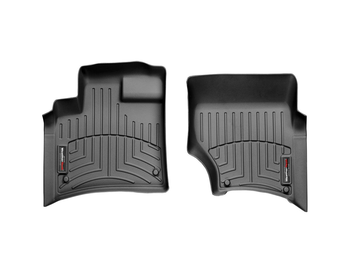 WeatherTech Custom Fit FloorLiners for Audi Q7-1st Row (441511), Black