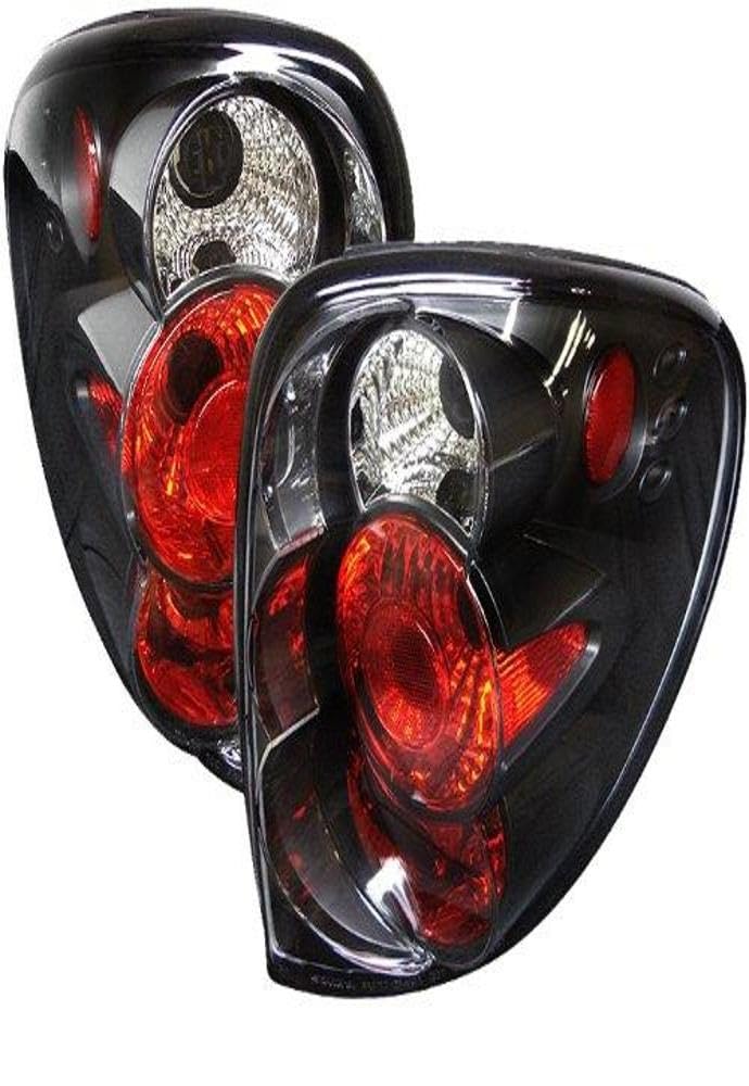 Spyder Auto Euro Style Tail Lights Black/Clear