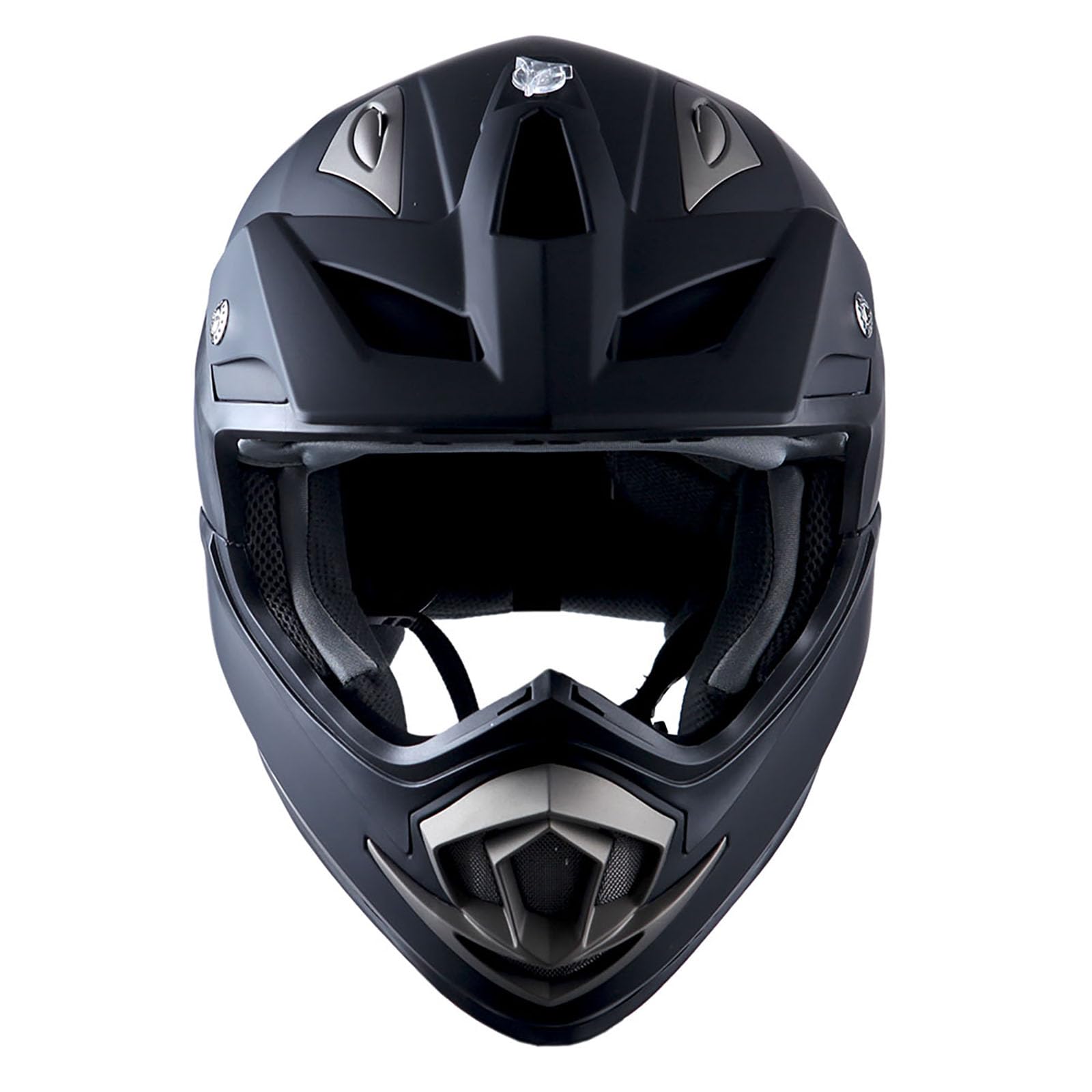 1Storm Adult Motocross Helmet Off Road Mx Bmx Atv Dirt Bike Mechanic Hgxp14B Matt Black