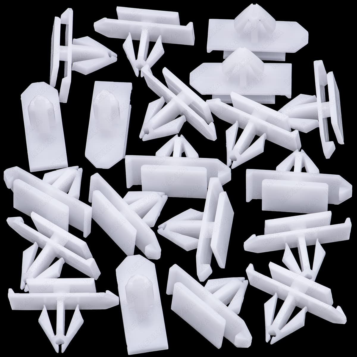Rexka 20Pcs Rocker Moulding Clips For Gm 11562563 Chevrolet Malibu
