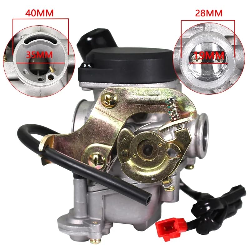 Gy6 50Cc Carburetor Is Compatible With The 139Qmb Carburetor Used In 49Cc And 50Cc 4-Stroke Scooters Such As Taotao 80Cc Pd18J S