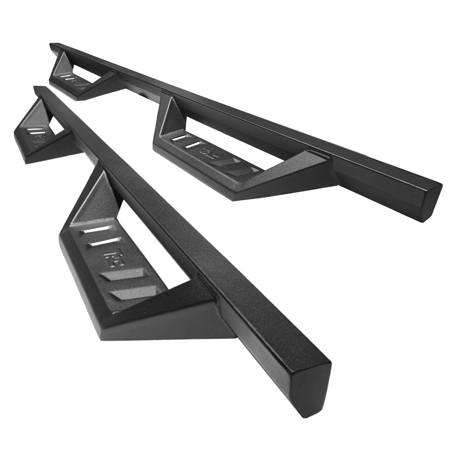 Tac Sidewinder Running Boards Fit 2021-2024 Ford Bronco 4 Door Suv 4' Drop Fine Texture Black Side Steps Nerf Bars Rock Slider Armor Off-Road Accessories (2Pcs)