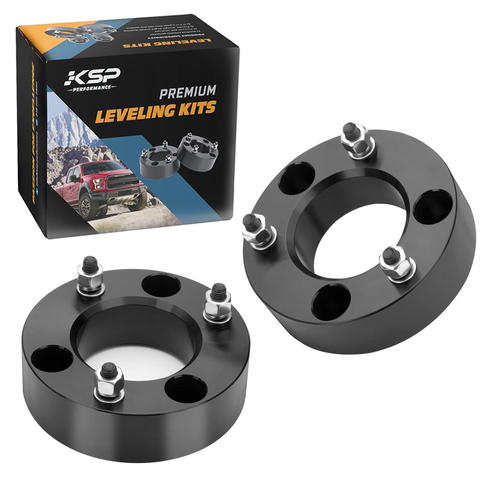 KSP 2.5'' Leveling Lift Kit, Front Lift Kit for 2004-2022 Ford F150, 03-18 Expedition, 05-08 Lincoln Mark LT,Strut Spacers Raise