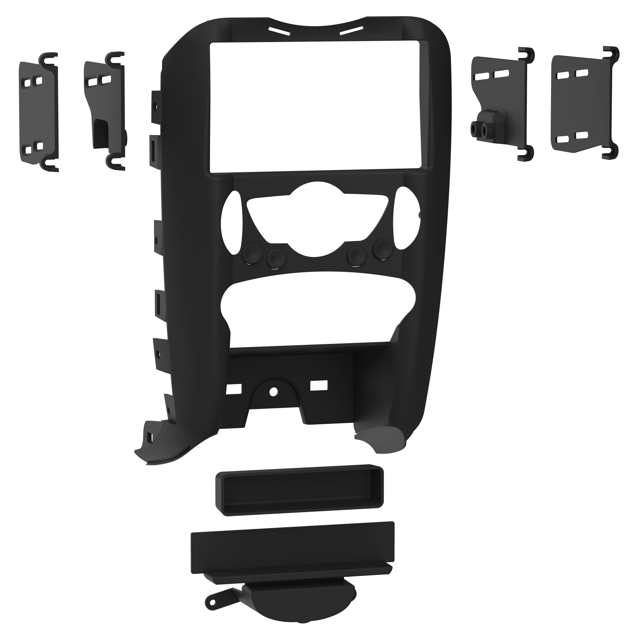 Metra 99-9309 Single Or Double Din Installation Dash Kit For 2007-2010 Mini Cooper,Black