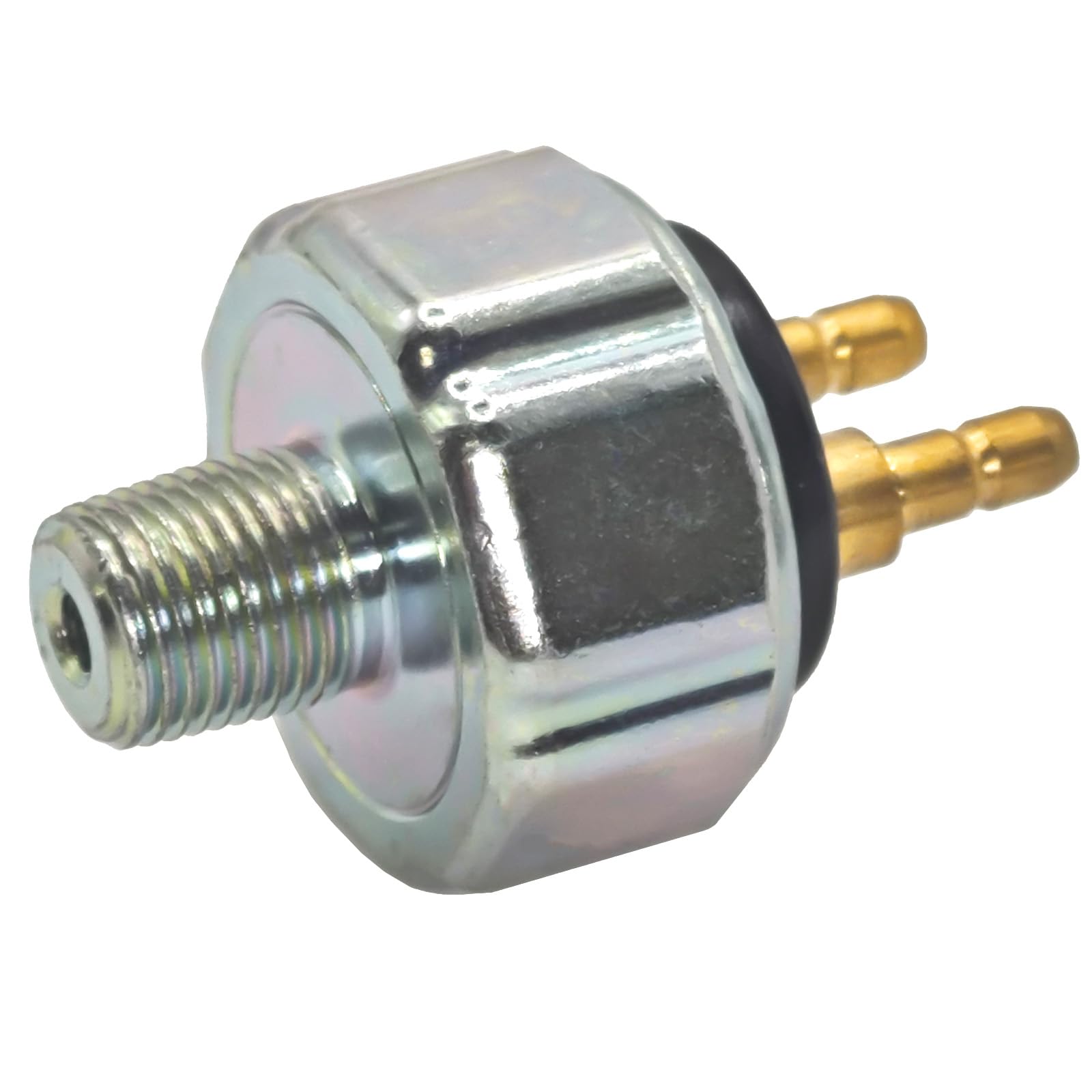 Low Pressure Hydraulic Brake Light Switch Street Hot Rod 45PSI Activation, 1/8'' NPT Universal Port Fit for Ford & Mopar Vehicle