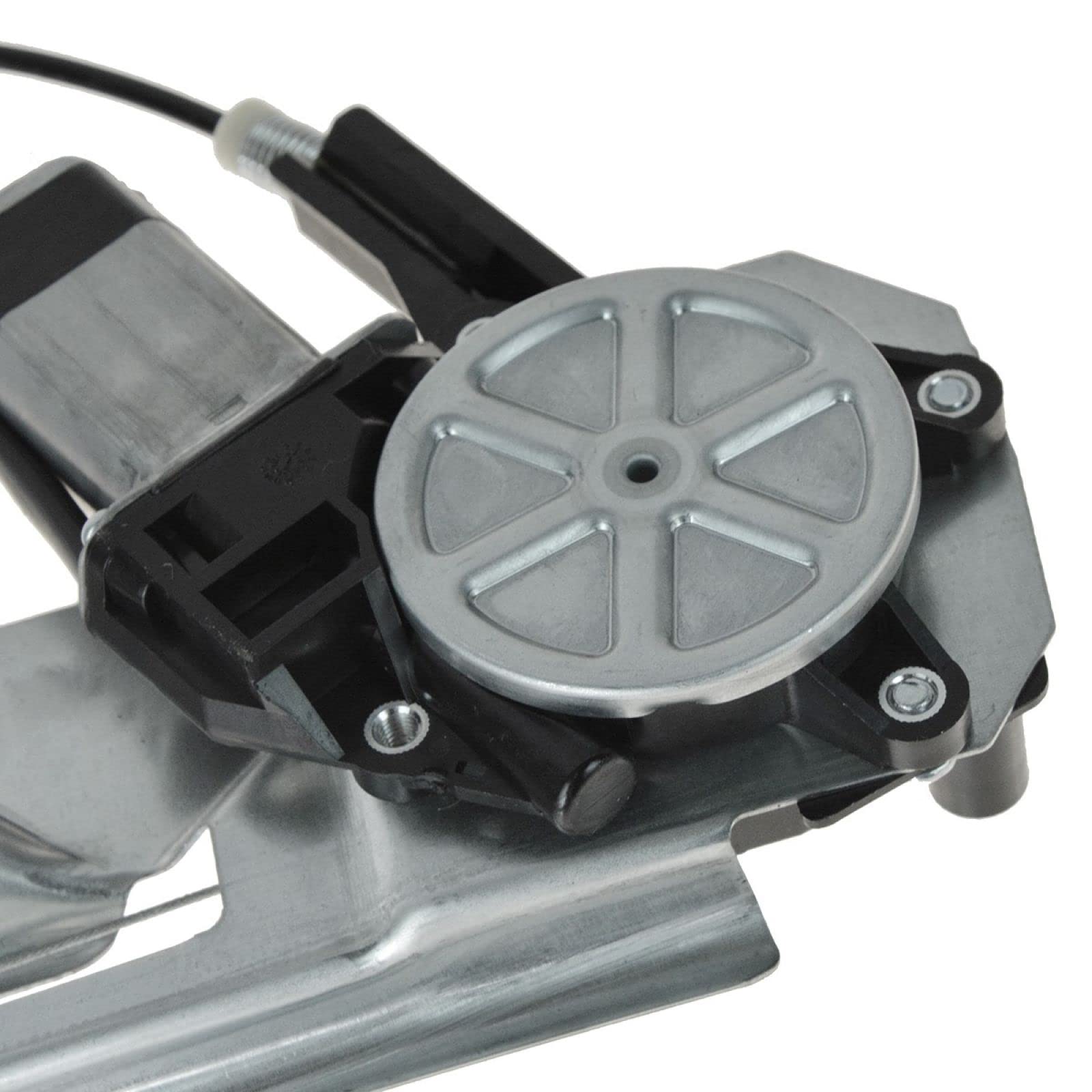 Trq Rear Right Power Window Regulator & Motor Assembly Passenger Side Compatible With 2001-2003 Bmw 525I 1997-2000 528I 530I 199