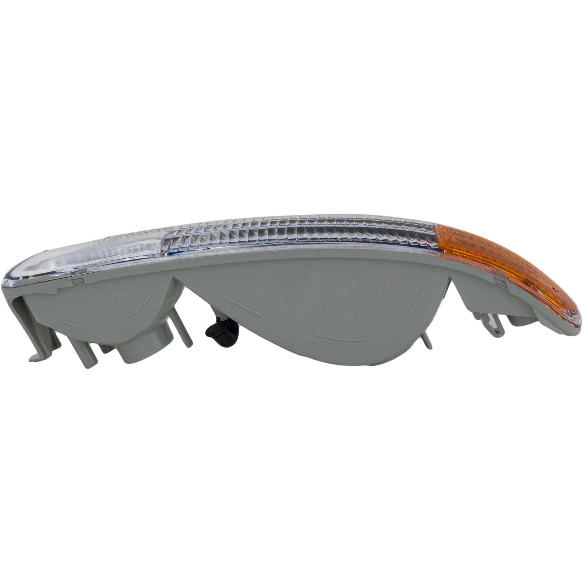 Evan Fischer Parking Light Compatible With 1999-2006 Gmc Sierra 1500 And 2001-2006 Sierra 2500 Hd Clear & Amber Lens Driver Side